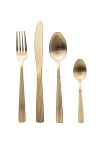 Secret de Gourmet CUTLERY SET 24PCS GOLD 194911, Besteck, Gold