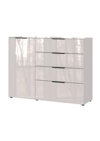 Tchibo - Sideboard &raquo;Oakland&laquo; - 134x102x42cm - Holz / Glas