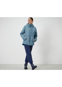 Tchibo - Funktions-Outdoorjacke - Damen - Gr. 40 - graublau