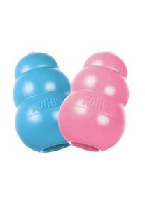Hračka Kong Dog Puppy Gran&aacute;t modr&yacute;/ružov&yacute;, guma pr&iacute;rodn&aacute;, L 13-30 kg