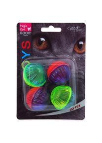 Hračka Magic Cat loptička leskl&yacute; plast so zvukom 3,75cm 4ks