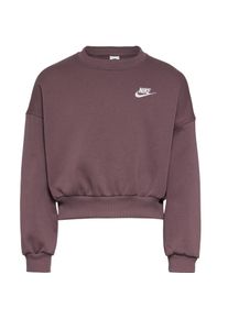 Nike Club Sweatshirt M&auml;dchen - Gr&ouml;&szlig;e 128/134 - lila
