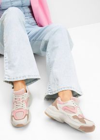 bonprix Chunky Sneaker mit leichter Sohle, beige, Vegan