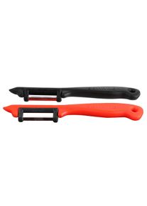 unisex Sparsch&auml;ler in rot-schwarz ,Gr&ouml;&szlig;e 0, WITT, 80% Kunststoff, 20% Stahl