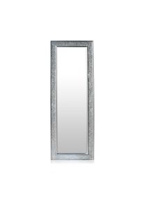 Casa Chic Norwich Zrkadlo Obdĺžnikov&yacute; dreven&yacute; r&aacute;m 130 x 45 cm Mozaikov&yacute; dizajn