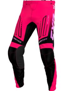 FXR Clutch Pro MX Razz, textile pants youth , color: Pink/Black , size: 24