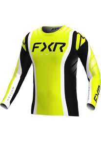 FXR Helium Infinity MX Fluro, jersey , color: Neon-Yellow/Black/White , size: S