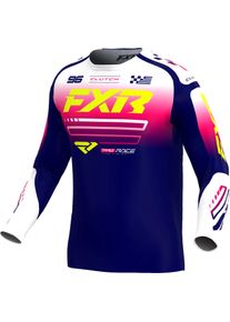 FXR Clutch MX Navy, maillot , couleur: Bleu Fonc&eacute;/Fuchsia/Blanc , taille: S