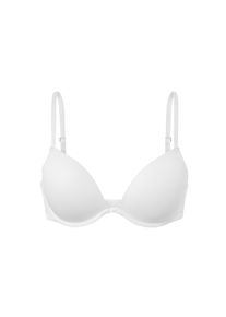 Tchibo - Biustonosz push-up - dla pań - rozmiar 80B - kolor: biały