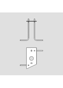 Marset Domus Plaque de fixation au sol, pour 1 luminaire, A734-043,