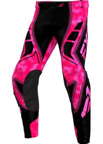FXR Revo Velocity MX Razzle, textile pants , color: Pink/Black , size: 36