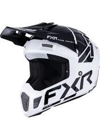FXR Clutch Comp, casque de motocross , couleur: Blanc/Noir , taille: XXL