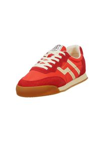 Sneaker Gant "Beylana", Damen, Gr. 37, Textil, rot (vintage rot), Nylon, Veloursleder, kontrastfarbene Details, Schuhe Sneaker, Retro Sneaker, Schn&uuml;rschuh mit Lederinnensohle
