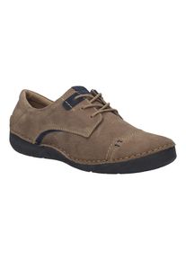 Schn&uuml;rschuh Josef Seibel "Fergey 41", Damen, Gr. 42, castagne, Leder, Schuhe Schn&uuml;rschuh, Freizeitschuh, Halbschuh, Komfortschuh mit Wechselfu&szlig;bett, G-Weite