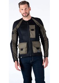 Knox Urbane Pro Utility MK2, veste de protection , couleur: Noir/Vert Fonc&eacute; , taille: S