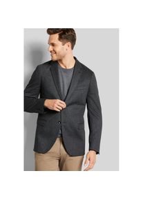 Bugatti, Herren, Sakko mit feiner Struktur, dunkelgrau, 52, dunkelgrau, Jersey-Sakko