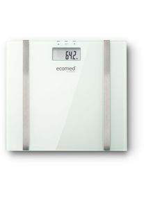Medisana, K&ouml;rper-Analyse-Waage &raquo;BS-70E&laquo; Gewicht, K&ouml;rperfett, K&ouml;rperwasser, Muskel-/Knochenmasse, Kalorien, BMI, wei&szlig;,