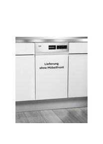 Beko, teilintegrierbarer Geschirrsp&uuml;ler &raquo;DSS28021X&laquo; 11 Ma&szlig;gedecke mit Intensiv 70&deg;C, silberfarben, Selbstreinigungsprogramm