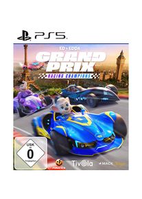 THQ Nordic, Spielesoftware &raquo;Ed & Edda: Grand Prix - Racing Champions&laquo; PlayStation 5, ohne Farbbezeichnung, Mehrspieler: Bis zu vier Fahrer k&ouml;nnen 