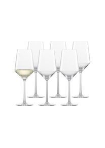 Zwiesel Glas, Wei&szlig;weinglas &raquo;Sauvignon Wei&szlig;weingl&auml;ser Pure 408 ml 6er Set transparent&laquo;, transparent, Glas, transparent