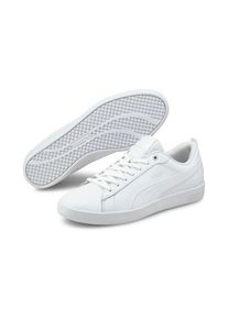 Puma, Damen, Sneaker &raquo;SMASH WNS V2 L&laquo;, Puma White-Puma White, 39, Puma White-Puma White, Puma Smash Sneakers