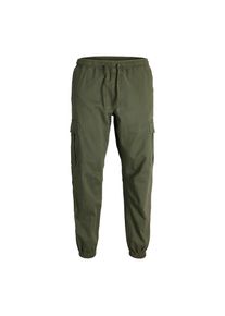 Jack & Jones Jack & Jones, Herren, Cargohose &raquo;JPSTKANE DYLAN CUFFED CARGO RET&laquo;, Olive Night, XS - N-Gr, Praktische Cargohose von Jack & Jones