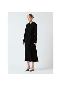 Y.A.S, Damen, &raquo;YASKAYA LS LONG SHIRT DRESS S. NOOS&laquo; Sommerkleid, Black, N-Gr, 34 - N-Gr, Black, Langes Kleid von YAS