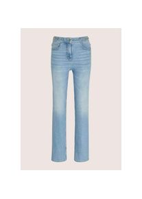 Madeleine Mode MADELEINE, Damen, Regular-fit-Jeans &raquo;Jeans Straight-Leg-Jeans mit Formbund&laquo;, blue, 44 - N + K Gr, Gerade Passform, 102 cm L&auml;nge