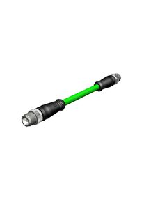 Molex TE Connectivity, 30 m, Green M12 to Male M12 Male Polyurethane Sheath, 30m, Gr&ouml;n - 1203410309