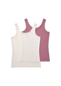 Tchibo - 2 db női trik&oacute; - nő - m&eacute;ret M 40/42 - r&oacute;zsasz&iacute;n