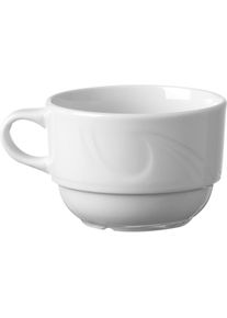 G&uuml;ral Hotelporzellan Serie "Karizma" Kaffeetasse cl, Tasse, Weiss