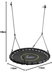 Hudora Babyschaukel | czarny