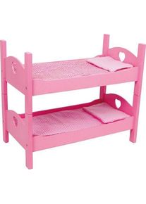 Small Foot Puppenhochbett | rosa