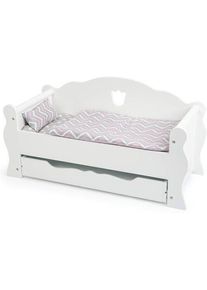 Small Foot Puppentagesbett | vit