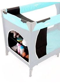 hauck Aufbewahrungsf&auml;cher Reisebett | czarny