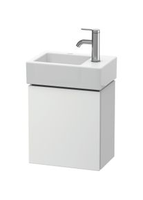 Duravit, Waschbeckenunterschrank, Waschtischunterbau L-CUBE 400x364x241mm, Anschlag rechts weiss matt (36.5 x 40 x 24 cm)