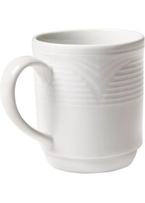 G&uuml;ral Porzellanserie "Saturn" Kaffeebecher ml, Tasse, Weiss