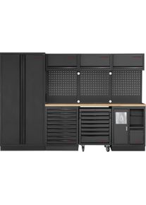 Kraftwerk, Werkstattschrank, Mobilio BLK Komplett-Kombi Lochwand (295.50 cm, 200 cm)