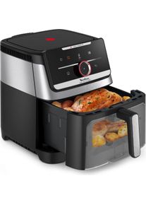 Moulinex Friggitrice ad Aria Silenziosa XXL Easy Fry, Fritteuse, Schwarz