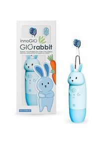 Innogio, Elektrische Zahnb&uuml;rste, GIOrconejo Elektrische Kinderzahnb&uuml;rste mit 7 LED Farben Silikongriff 4 Modi Timer 2