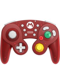 HORI Wireless Battle Pad - Mario (Switch), Gaming Controller, Rot
