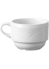 G&uuml;ral Porzellanserie "Saturn" Mokkatasse ml, Tasse, Weiss