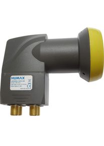 Humax L1940 - F - 4 cm - Schwarz - Gr&uuml;n (Quad LNB, 40mm), LNB, Schwarz