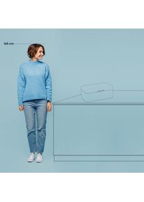 Kela Brotkasten Frisca rauchblau, Brotaufbewahrung, Blau