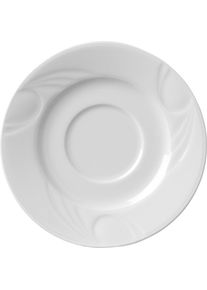 G&uuml;ral Hotelporzellan Serie "Karizma" Untertasse, Tasse, Weiss
