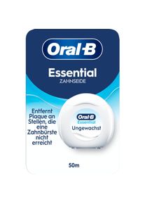 Oral-B, Zahnseide, Essential Floss ungewachst 50m Zahnseide 50 m (50 m)