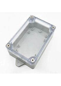 100x68x40mm Clear Cover Sealed DIY IP65 ABS Plastic Wire Box Waterproof Electric Junction Box LK-WP119