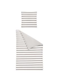 Bierbaum Bettw&auml;sche &raquo;3121&laquo; 2 Stk. Seersucker, 100 % Baumwolle, pflegeleicht, b&uuml;gelfrei