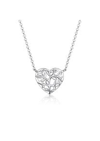 Elli Kette mit Anh&auml;nger &raquo;Halskette Anh&auml;nger Herz Lebensbaum 925 Sterling Silber&laquo;