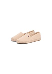 Tommy Hilfiger Espadrille &raquo;FLAG CANVAS ESPADRILLE&laquo; ,Slipper,Flats,Bequemschuh mit Jutebezug und Ziern&auml;hten, schmale Form